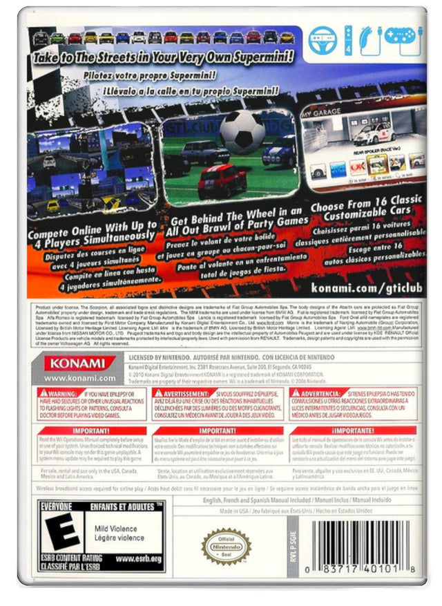 GTI Club Supermini Festa - Nintendo Wii (Refurbished)
