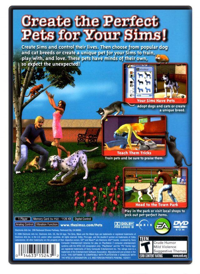 The Sims 2: Pets - PlayStation 2 (Refurbished)