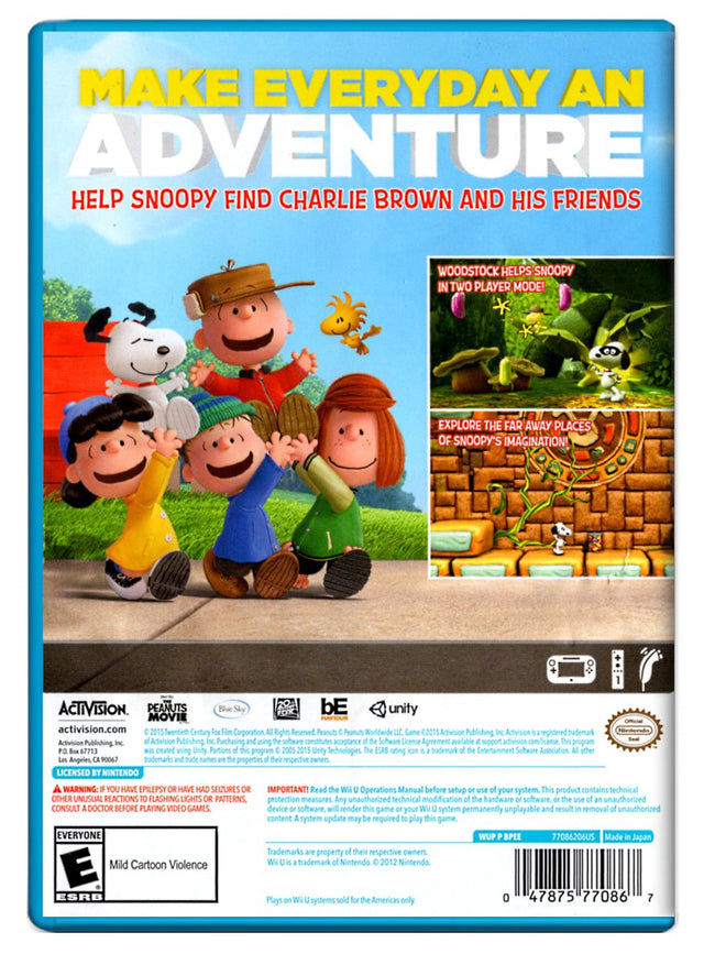 Snoopys Grand Adventure - Nintendo Wii U (Refurbished)