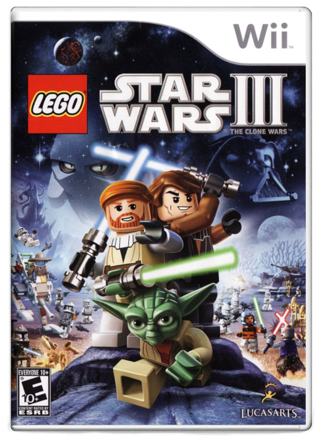 LEGO Star Wars III The Clone Wars - Nintendo Wii (Refurbished)
