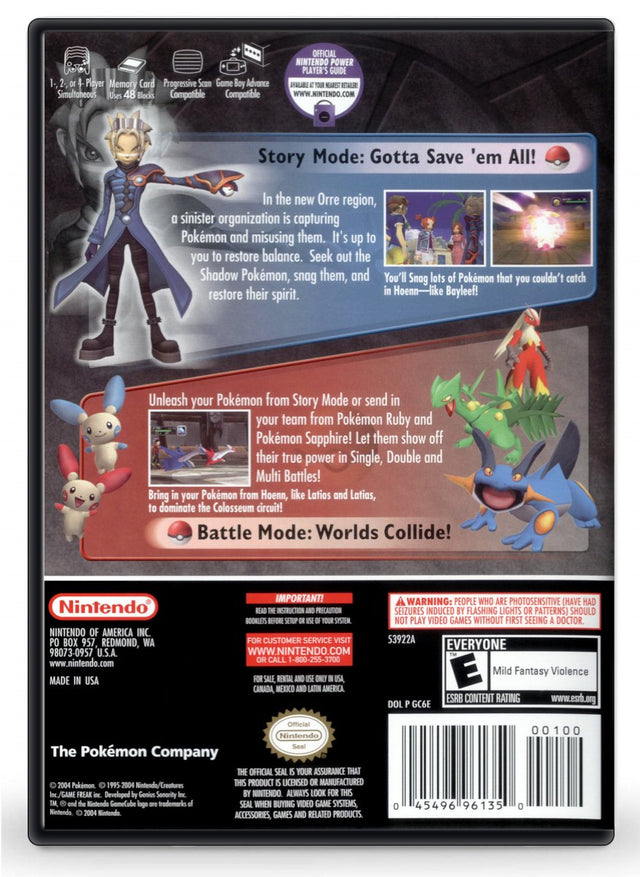 Pokemon Colosseum - Nintendo GameCube (Refurbished)