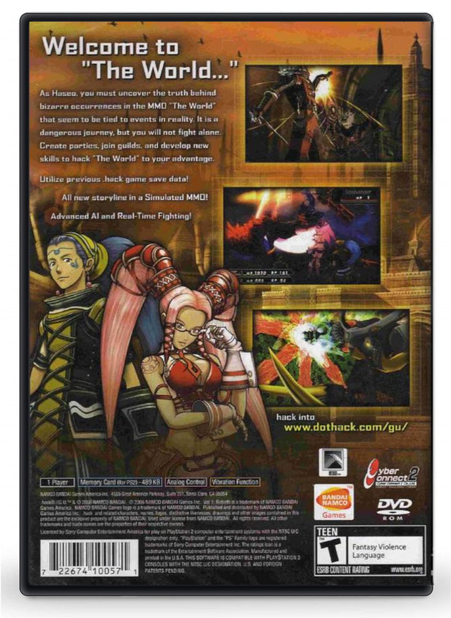 .Hack GU Vol 1 Rebirth - PlayStation 2 (Refurbished)