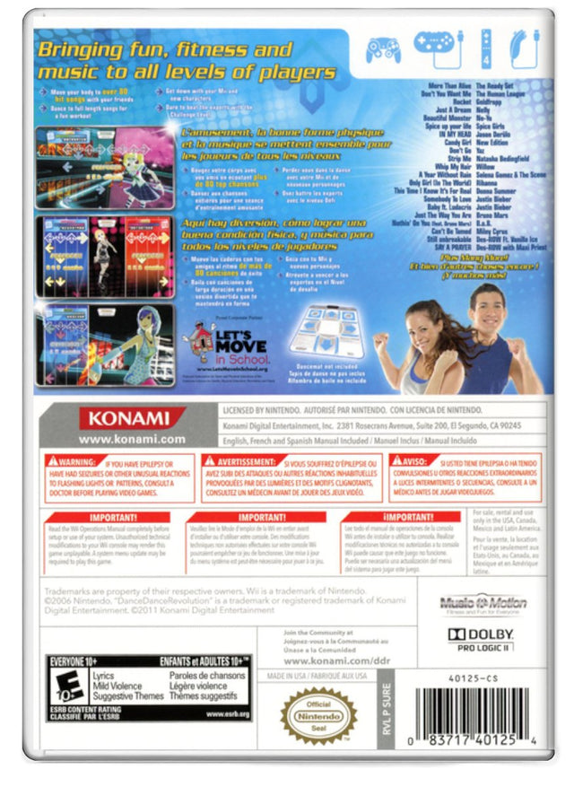 Dance Dance Revolution II - Nintendo Wii (Refurbished)