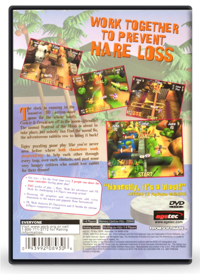 Adventures of Cookie and Cream - PlayStation 2 (Refurbished)