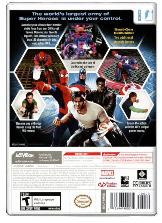 Marvel Ultimate Alliance - Nintendo Wii (Refurbished)