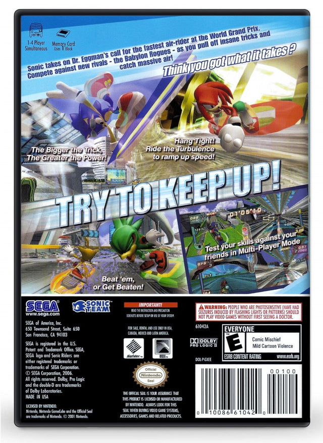 Sonic Riders - Nintendo GameCube (Refurbished)
