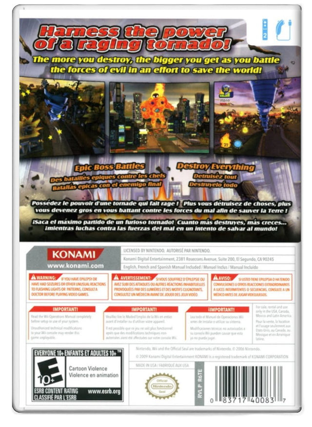 Tornado Outbreak - Nintendo Wii (Refurbished)