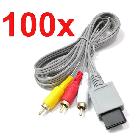 Wii Replacement Accessories Bundle White by Voomwa [100 Pack]