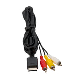 PlayStation PS1 PS2 PS3 AV Cable Black by Voomwa