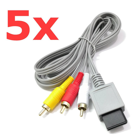 Wii Replacement Accessories Bundle White by Voomwa [100 Pack]