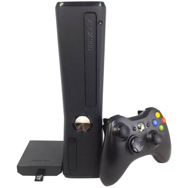 Microsoft Xbox 360 Console Model S 250GB Black (Refurbished - Excellent)