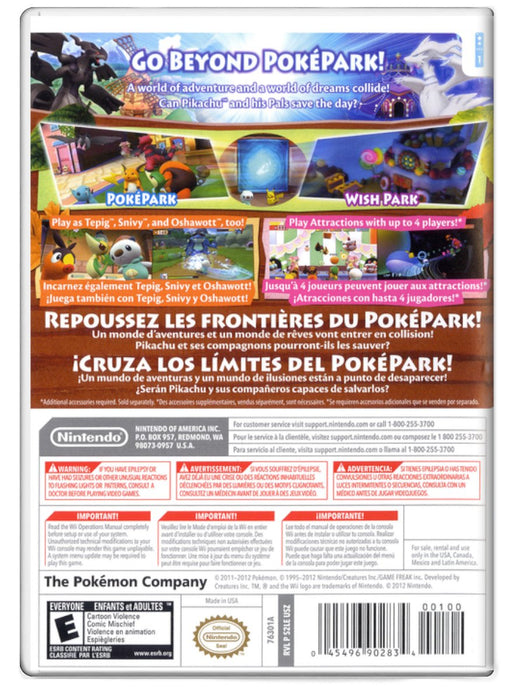 PokéPark 2: Wonders Beyond - Nintendo Wii (Refurbished)
