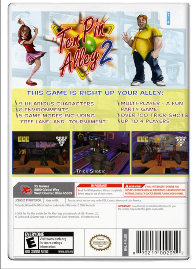 Ten Pin Alley 2 - Nintendo Wii (Refurbished)