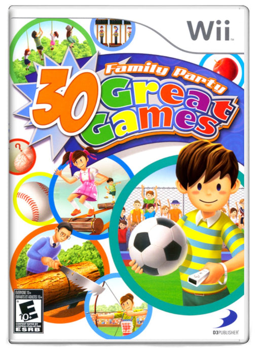 Family Party 30 Great Games - Nintendo Wii (Refurbished)