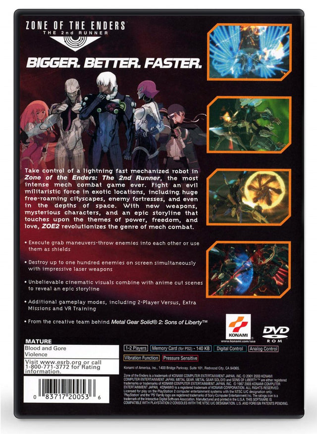 Zone of the Enders: The 2nd Runner - PlayStation 2 (Refurbished)