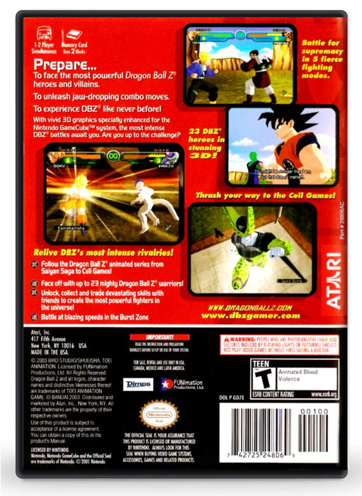 Dragon Ball Z Budokai - Nintendo GameCube (Refurbished)
