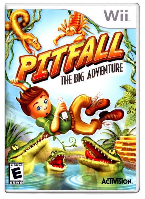 Pitfall: The Big Adventure - Nintendo Wii (Refurbished)
