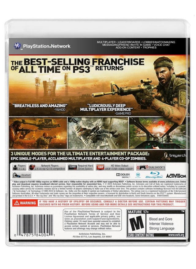 Call of Duty: Black Ops - PlayStation 3 (Refurbished)