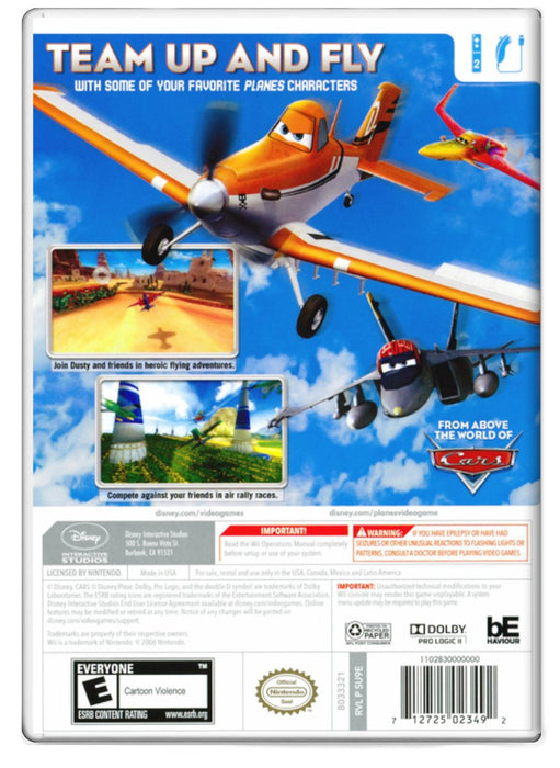 Disney Planes - Nintendo Wii (Refurbished)
