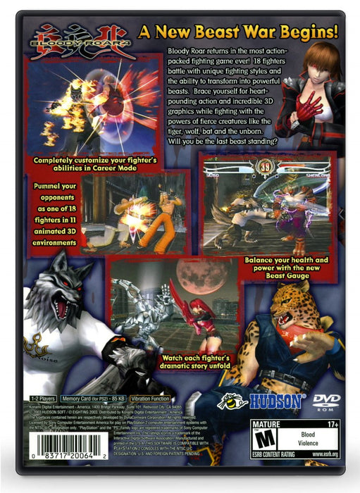 Bloody Roar 4 - PlayStation 2 (Refurbished)
