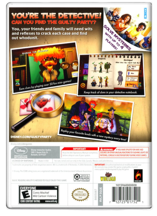 Guilty Party - Nintendo Wii (Refurbished)