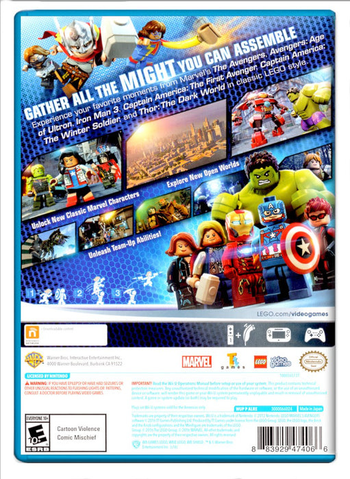 Lego Marvel Avengers - Nintendo Wii U (Refurbished)