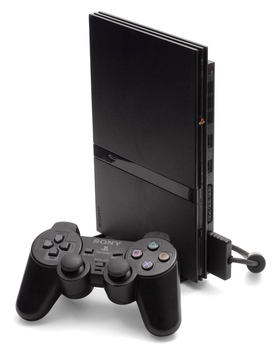 PlaySation 2 PS2 Console Slim Black Refurbished, Excellent