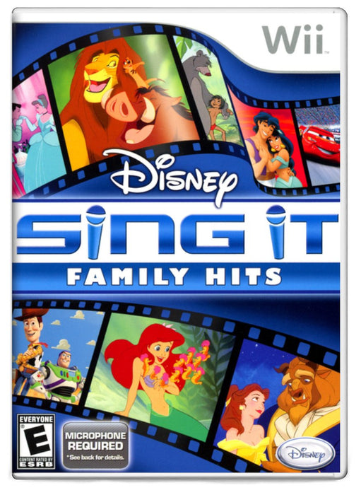 Disney Sing It - Family Hits - Nintendo Wii (Refurbished)