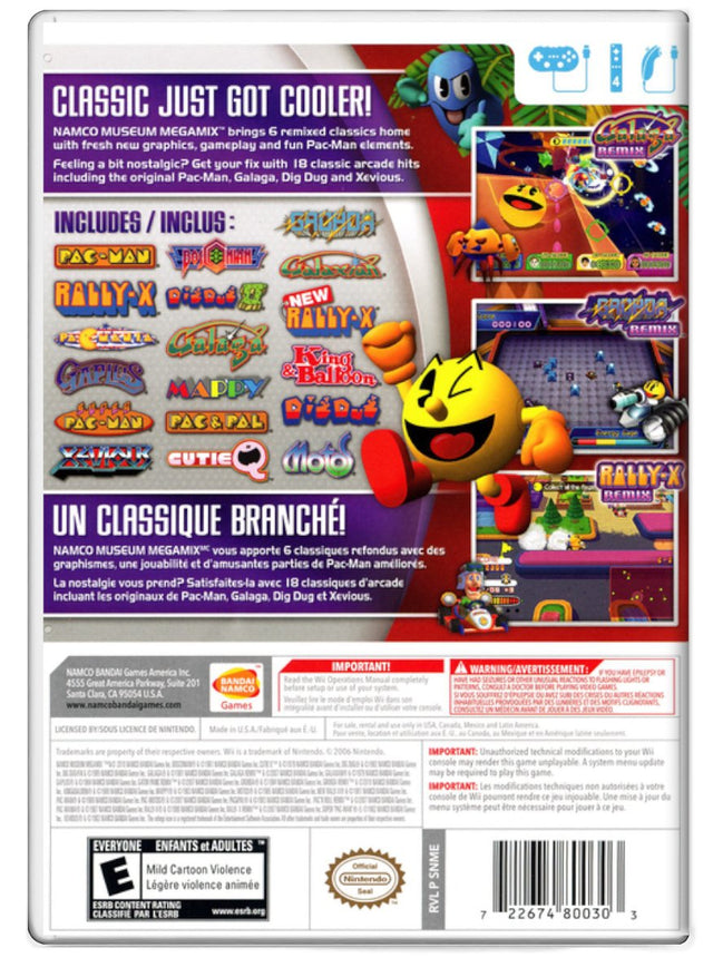 Namco Museum Megamix - Nintendo Wii (Refurbished)