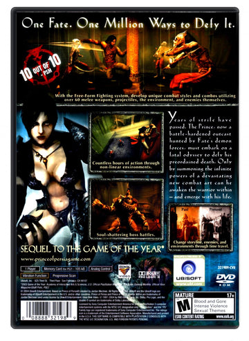 Jeu Prince Of Persia: Warrior Within - PlayStation 2 Neuf & Scellé D'origine (PS2)