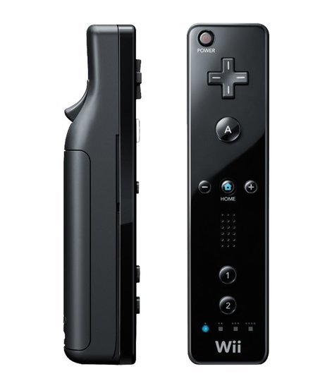 Wii Console Black Refurbished