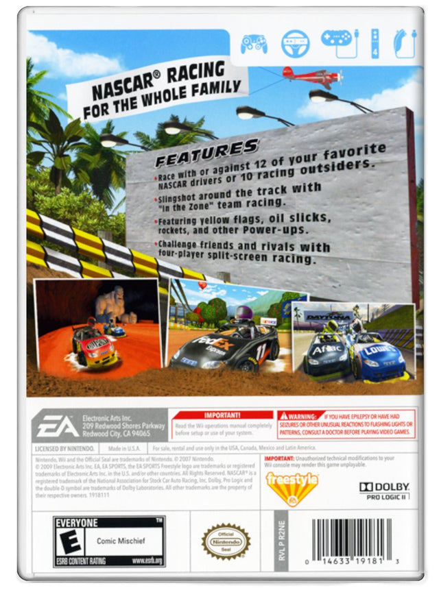 NASCAR Kart Racing - Nintendo Wii (Refurbished)