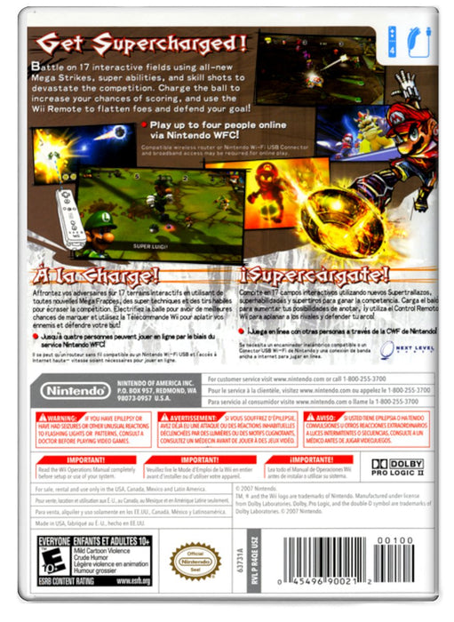 Mario Strikers Charged - Nintendo Wii (Refurbished)