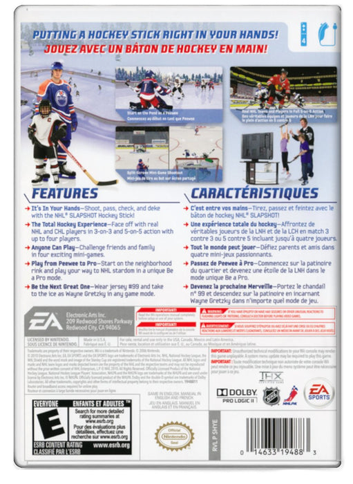 NHL Slapshot - Nintendo Wii (Refurbished)