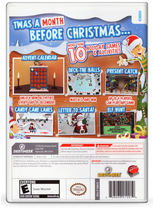 We Wish You a Merry Christmas - Nintendo Wii  (Refurbished)