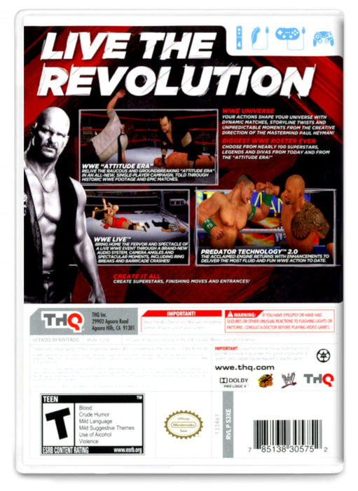 WWE 13 - Nintendo Wii (Refurbished)