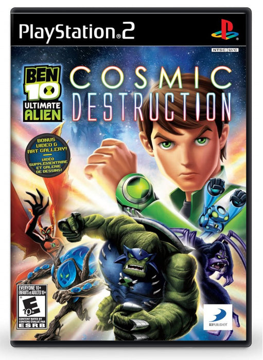 Ben 10 Ultimate Alien: Cosmic Destruction - PlayStation 2 (Refurbished)