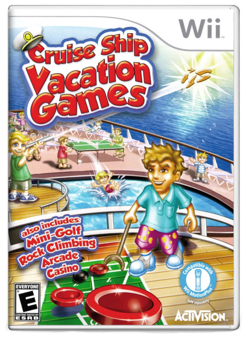 Cruise Ship Vacation Games - Nintendo Wii (Refurbished)