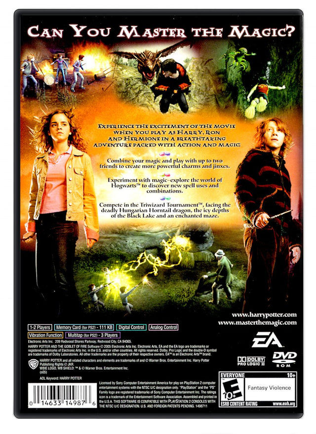 Harry Potter and the Goblet of Fire - PlayStation 2 (Refurbished)