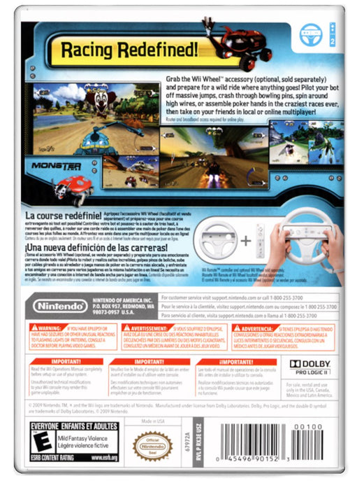 Excitebots: Trick Racing- Nintendo Wii (Refurbished)
