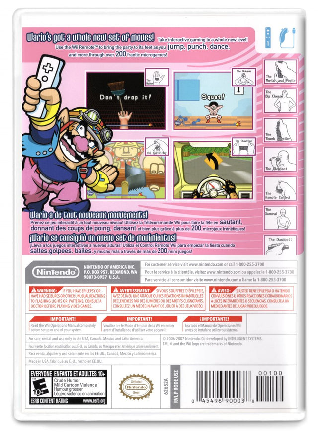 WarioWare: Smooth Moves - Nintendo Wii (Refurbished)
