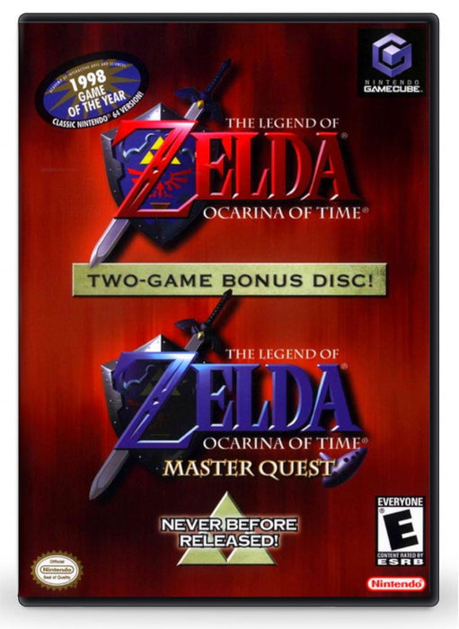Legend of Zelda: Ocarina of Time with Master Quest - Nintendo GameCube (Refurbished)