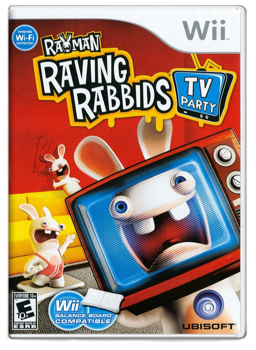 Rayman Raving Rabbids TV Party - Nintendo Wii (Refurbished)