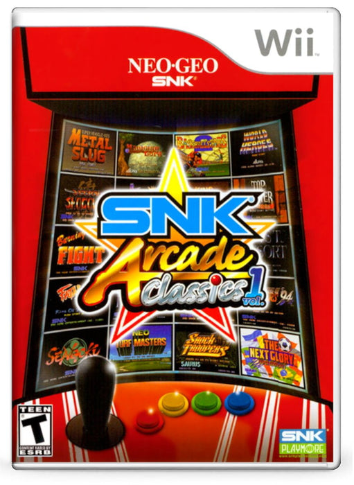 SNK Arcade Classics Volume 1 - Nintendo Wii (Refurbished)