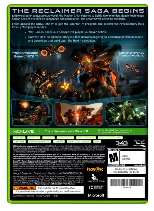Halo 4 - Xbox 360 (Refurbished)
