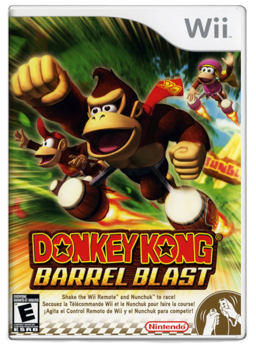 Donkey Kong Barrel Blast - Nintendo Wii (Refurbished)