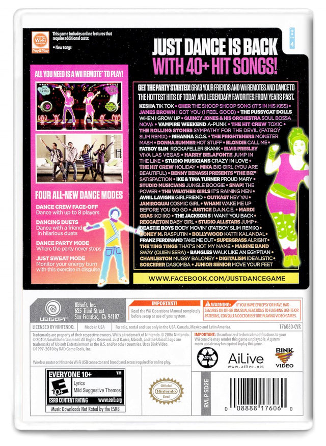 Just Dance 2 - Nintendo Wii (Refurbished)