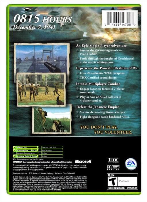 Medal of Honor: Rising Sun - Xbox (Refurbished)