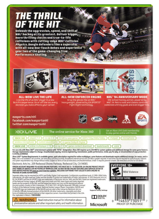 NHL 14 - Xbox 360 (Refurbished)