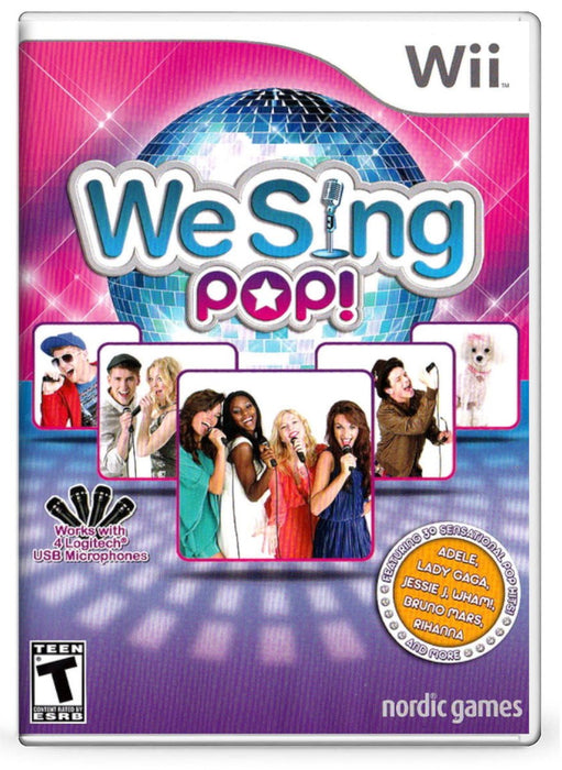We Sing Pop - Nintendo Wii (Refurbished)